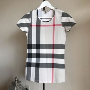 Burberry Brit Plaid Women’s T-Shirt/Top - small